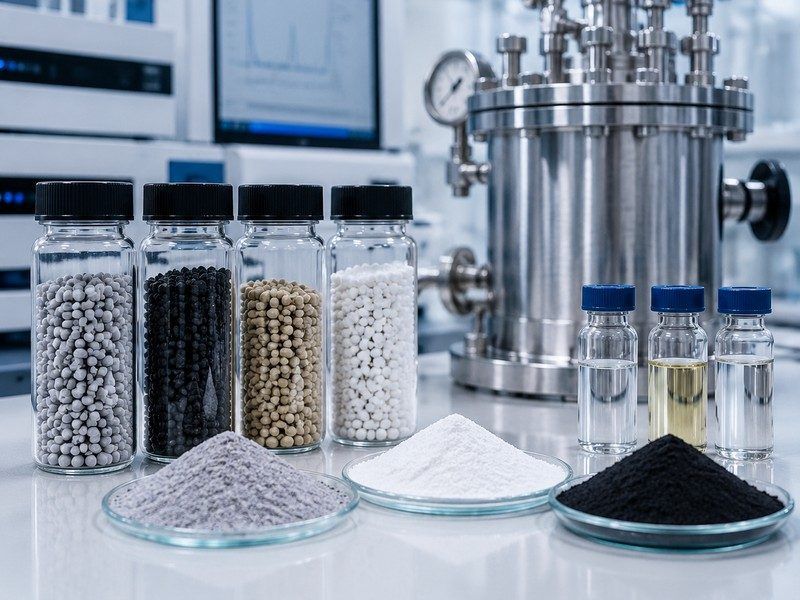 Nanozirconia Tersulfat Terpromosi Logam Transisi sebagai Katalis Asam Padat untuk Hydrocracking